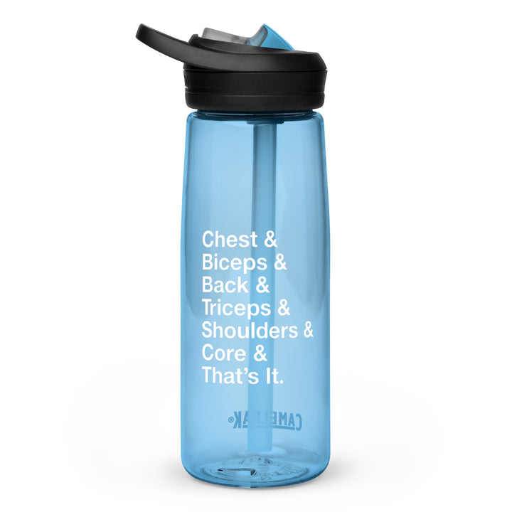 Chest & Bis Sports Water Bottle