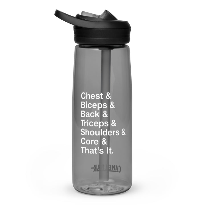 Chest & Bis Sports Water Bottle