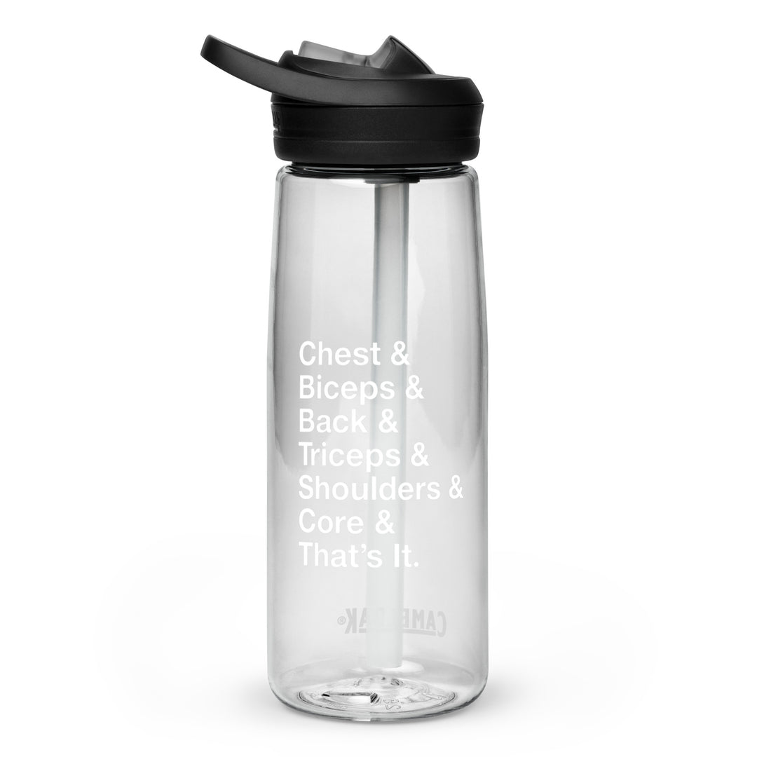 Chest & Bis Sports Water Bottle