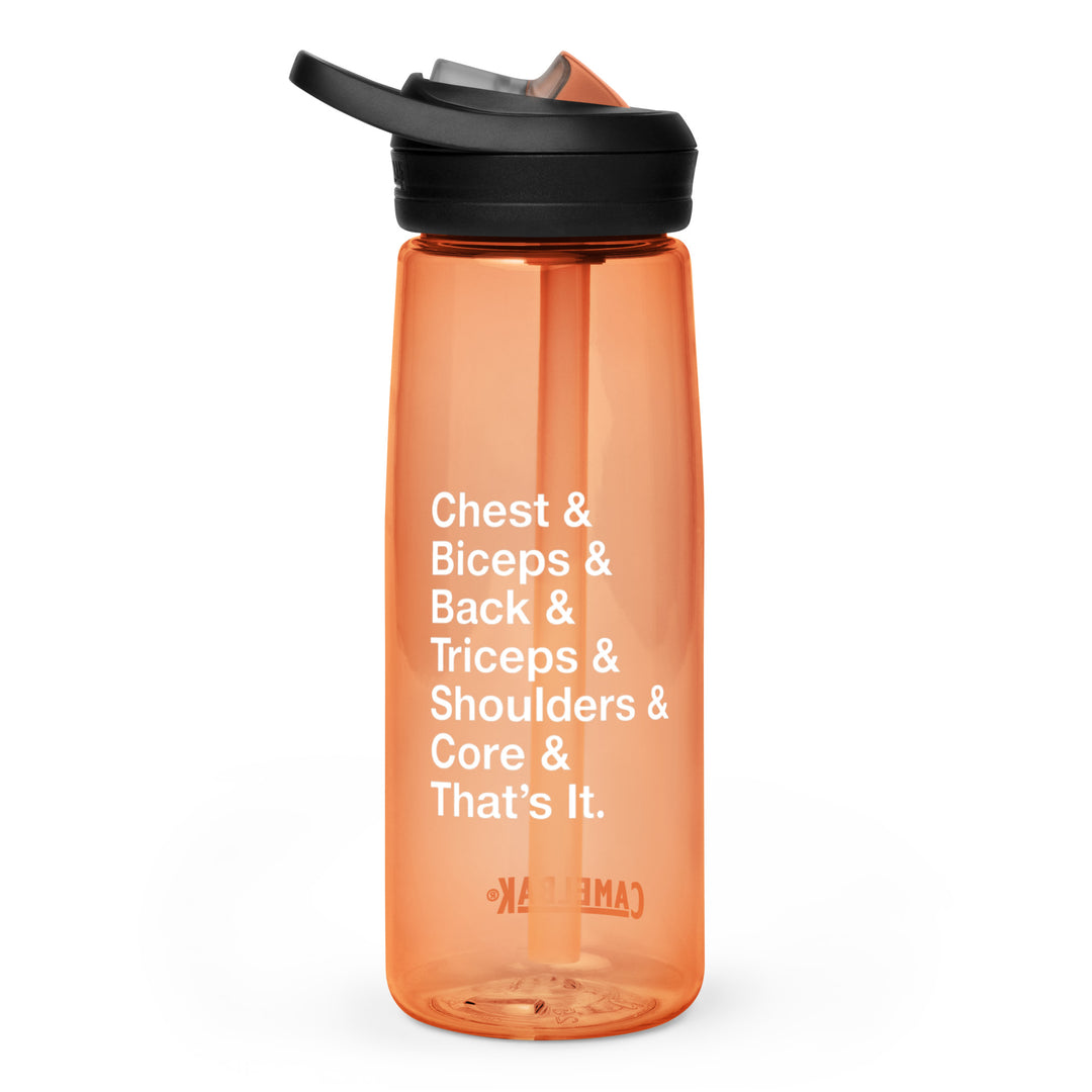 Chest & Bis Sports Water Bottle