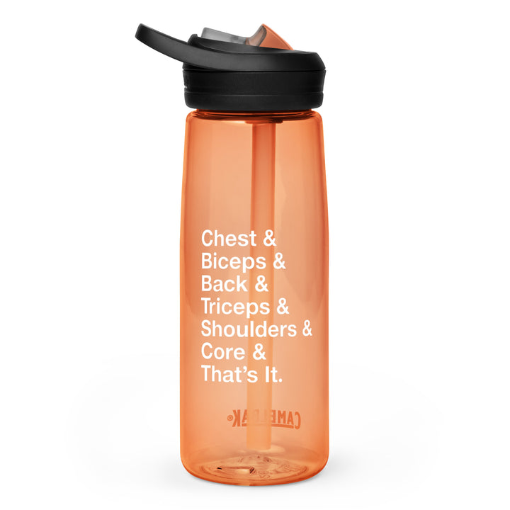 Chest & Bis Sports Water Bottle