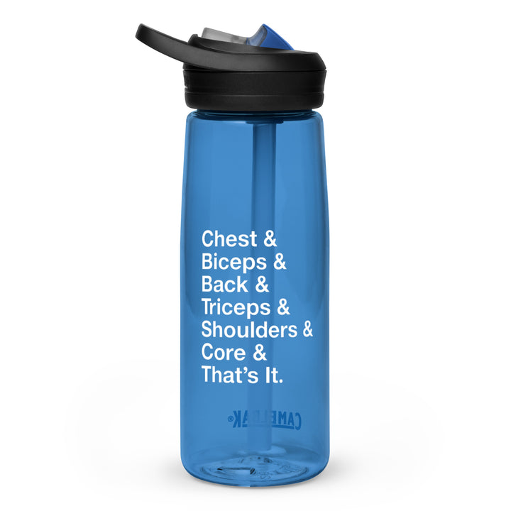 Chest & Bis Sports Water Bottle