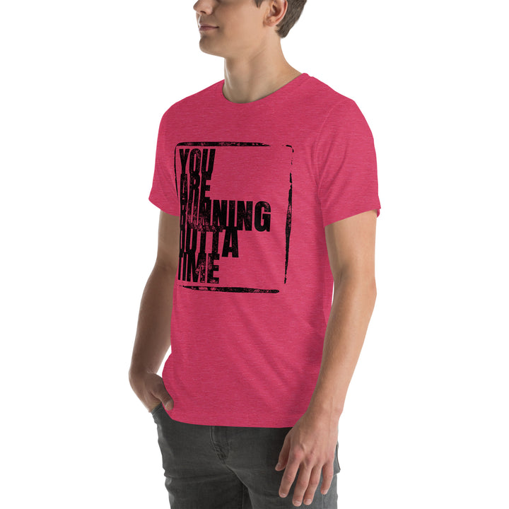 "You Are Running Out of Time Inkstamp" T-Shirt