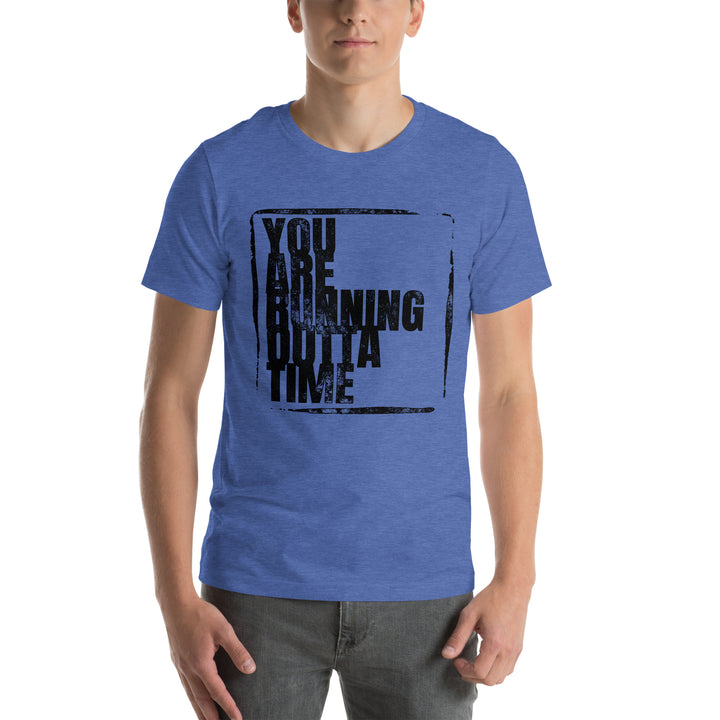 "You Are Running Out of Time Inkstamp" T-Shirt