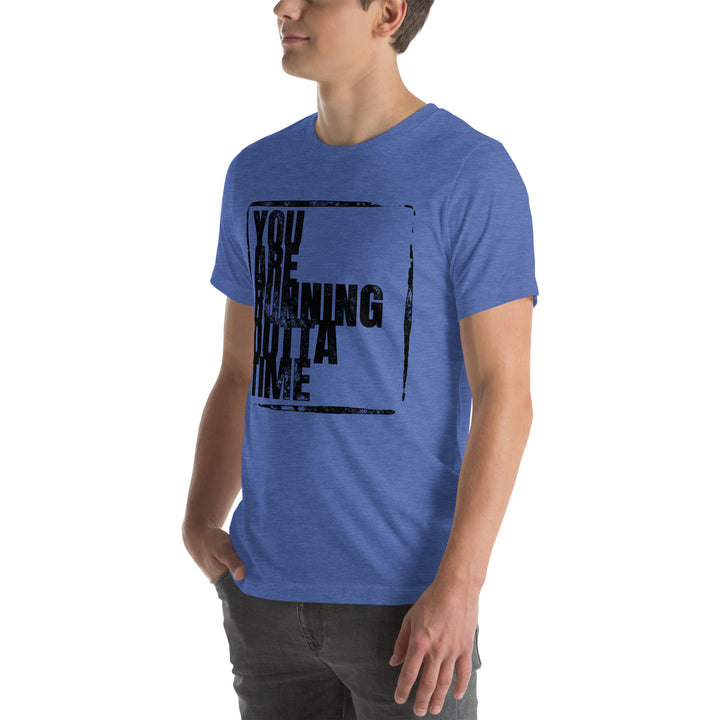 "You Are Running Out of Time Inkstamp" T-Shirt